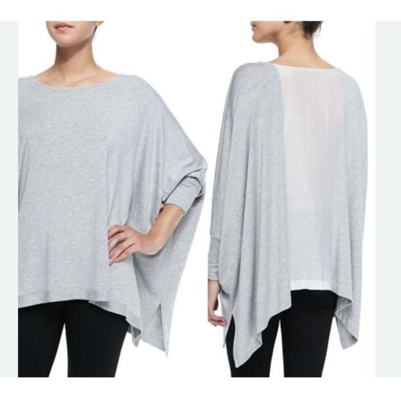 Alice + Olivia Sweaters - Alice & Olivia sz XS Stacey Bendet AIR Oversized Tunic sheer back top NWT